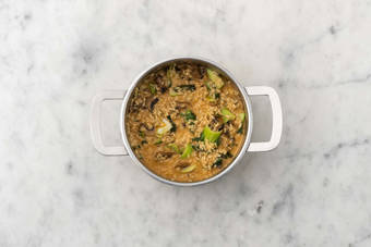 Risotto fertigstellen