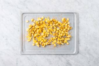 Roast the Spiced Potatoes