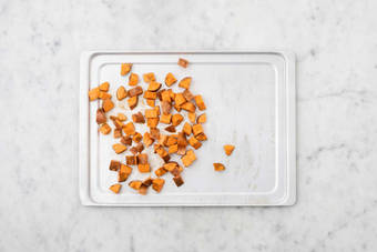 Roast sweet potatoes