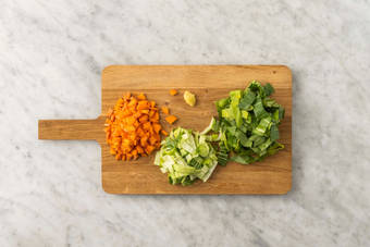 Forbered grøntsager