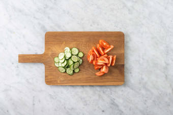 Forbered grøntsager