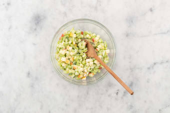 Préparer la vinaigrette