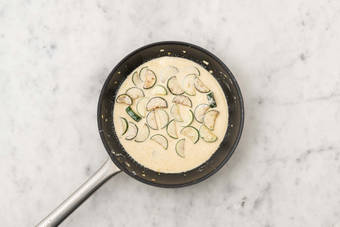 Make the Creamy Sauce