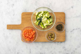 Preparare gli ingredienti