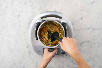 Weitergaren  & Chapati braten