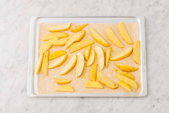 Cuire les potato wedges