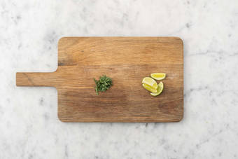 Préparer la garniture