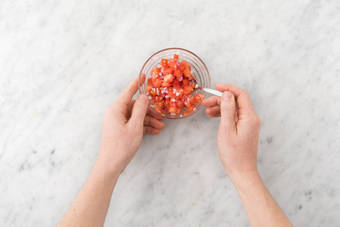 Make salsa fresca