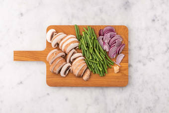 Forbered grønnsaker