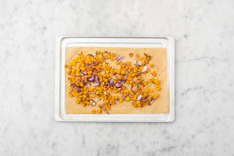 Enfourner les légumes