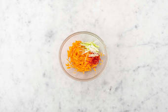Für den Möhrensalat