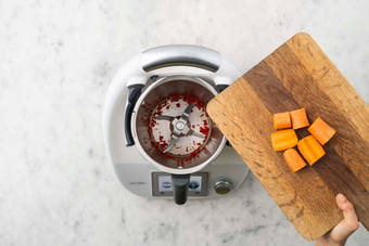 Für den Karottensalat