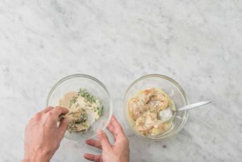 Pouletfilets panieren