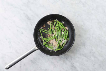 Stir-Fry the Beans