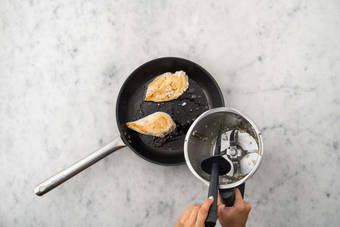 Pouletbrust anbraten