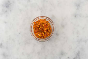 Faire le pesto rosso