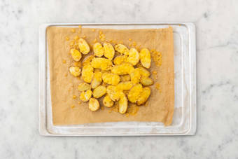 Prep and roast potatoes