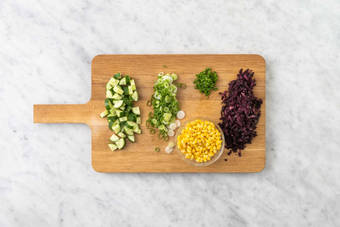 Förbered grönsaker