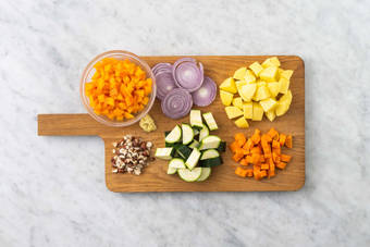 Preparare le verdure