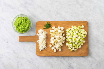 Tagliare gli ingredienti