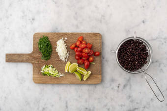 Tagliare gli ingredienti