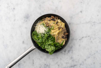 Finish sauce and assemble ravioli