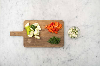Prep and marinate mozzarella