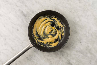 Make lemon cream sauce