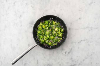 Réchauffer les légumes