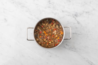 Aggiungere le verdure