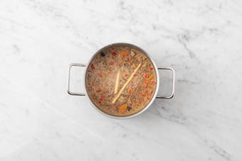 Aggiungere il latte di cocco