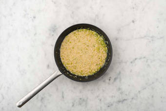 Préparer le risotto