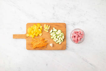 Förbered grönsaker