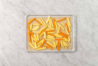 Enfourner les frites