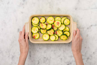 Zucchini backen