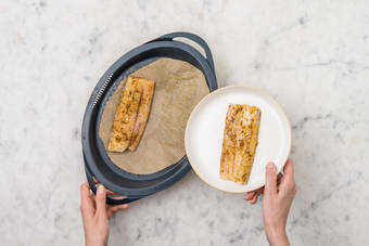 Backen & Fisch vorbereiten