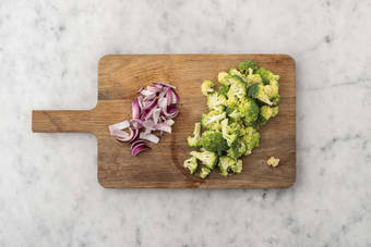 Prepara las verduras