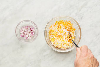 Pickle Onion & Mix Cheese