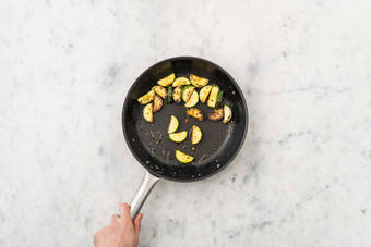 Cook zucchini