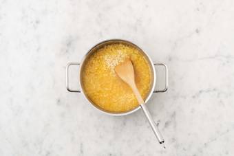 Préparer le risotto