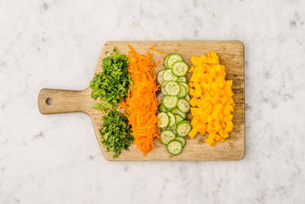 Forbered frukt og grønt