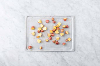Prep and roast potatoes