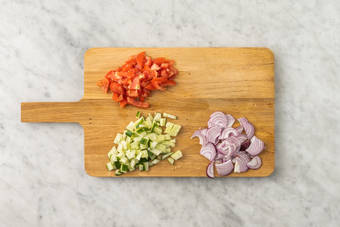 Förbered grönsaker