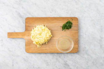 Tagliare gli ingredienti