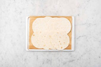 Mini-Tortillas erwärmen