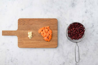 Forbered grønnsaker