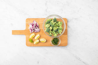 Prepara las verduras