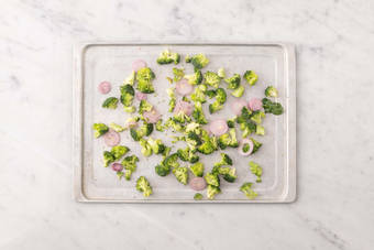 Prep and roast veggies