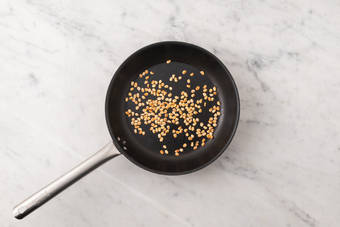 Toast the Pine Nuts