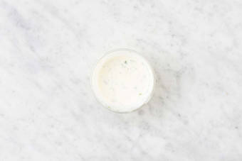 Bland korianderdressing